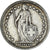Coin, Switzerland, Franc, 1940, EF(40-45), Silver, KM:24