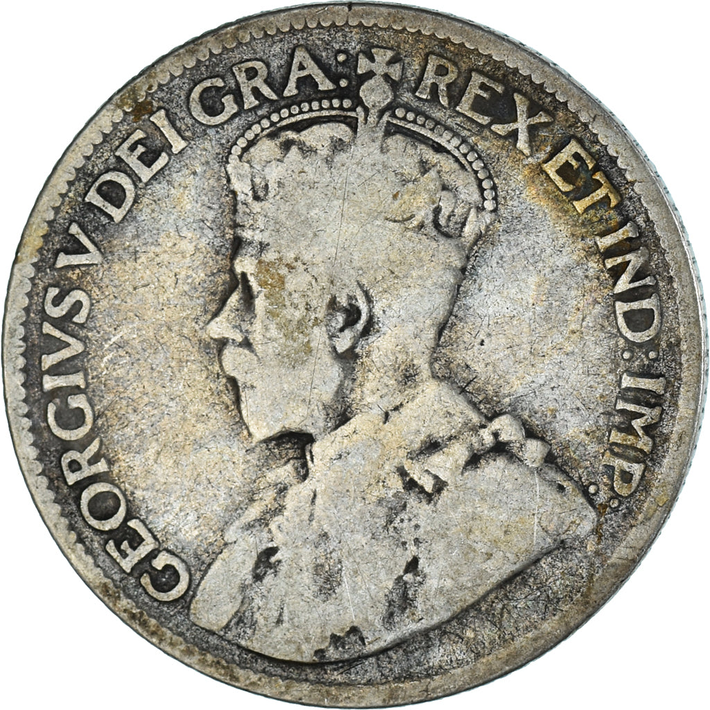 Moneta, Canada, George V, 25 Cents, 1929, Royal Canadian Mint, Ottawa, MB