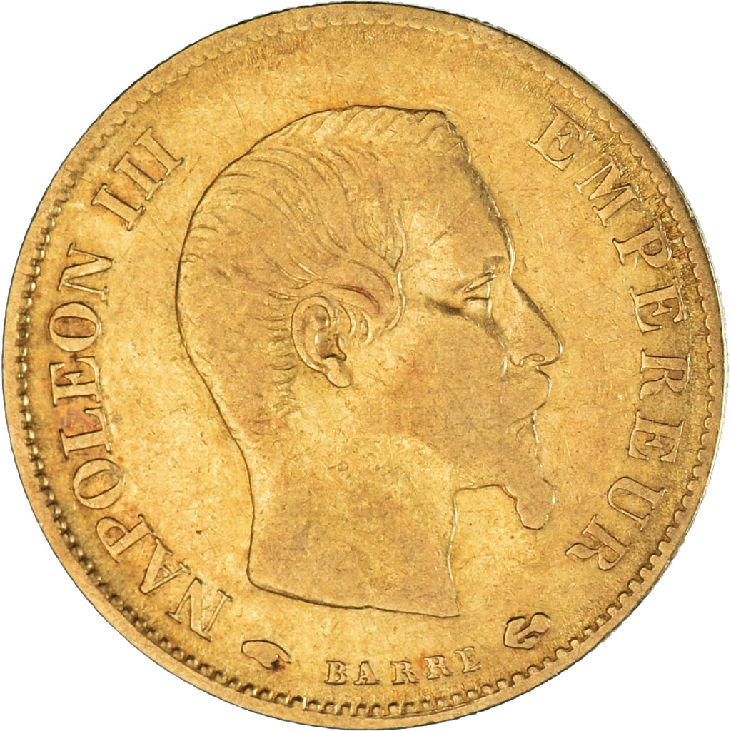 Coin, France, Napoleon III, Napoléon III, 10 Francs, 1860, Paris, VF(30-35)