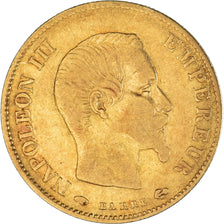 Coin, France, Napoleon III, Napoléon III, 10 Francs, 1860, Paris, VF(30-35)