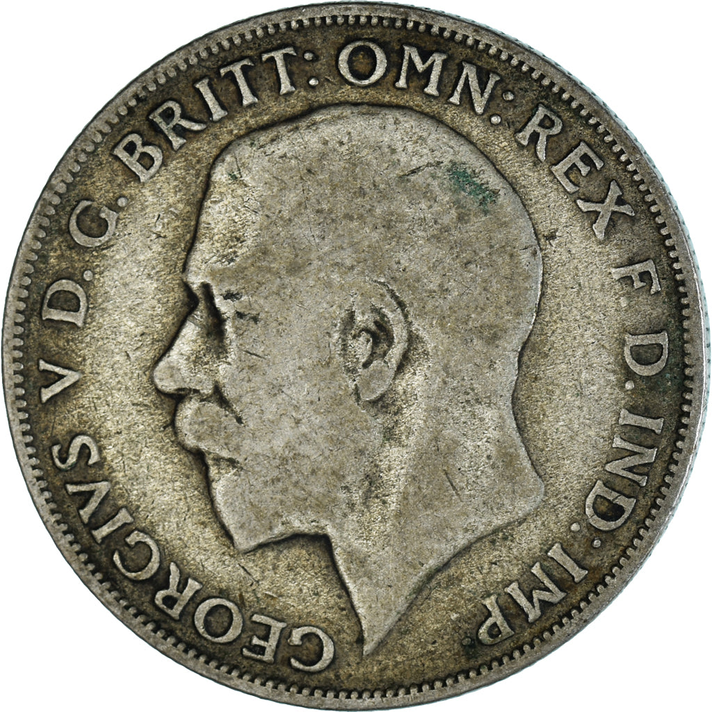 Grande-Bretagne, George V, Florin, Two Shillings, 1922, TB+, Argent, KM:817a