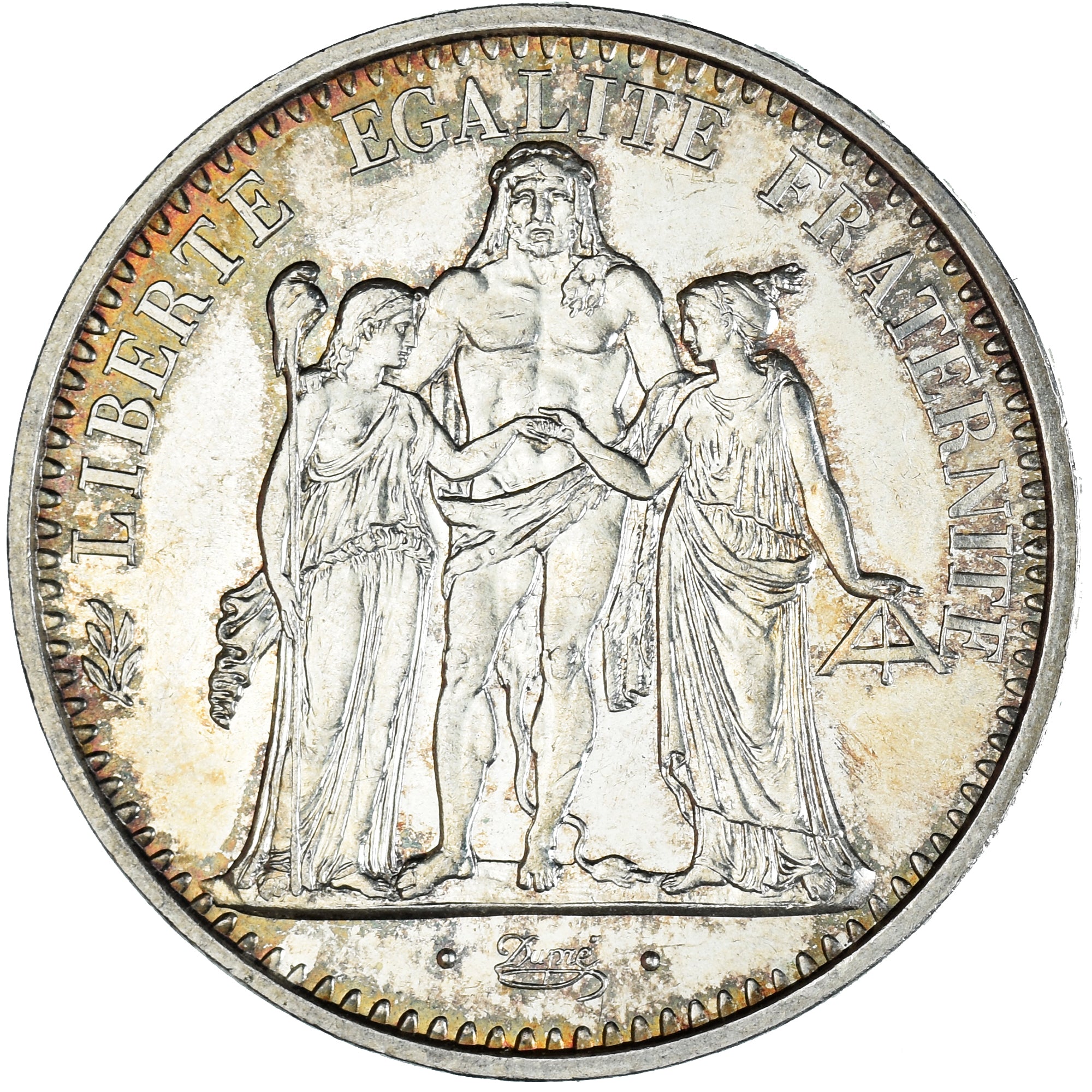 Coin, France, Hercule, 10 Francs, 1972, Paris, MS(60-62), Silver, KM:932