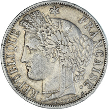 Münze, Frankreich, Cérès, 5 Francs, 1850, Paris, S+, Silber, KM:761.1
