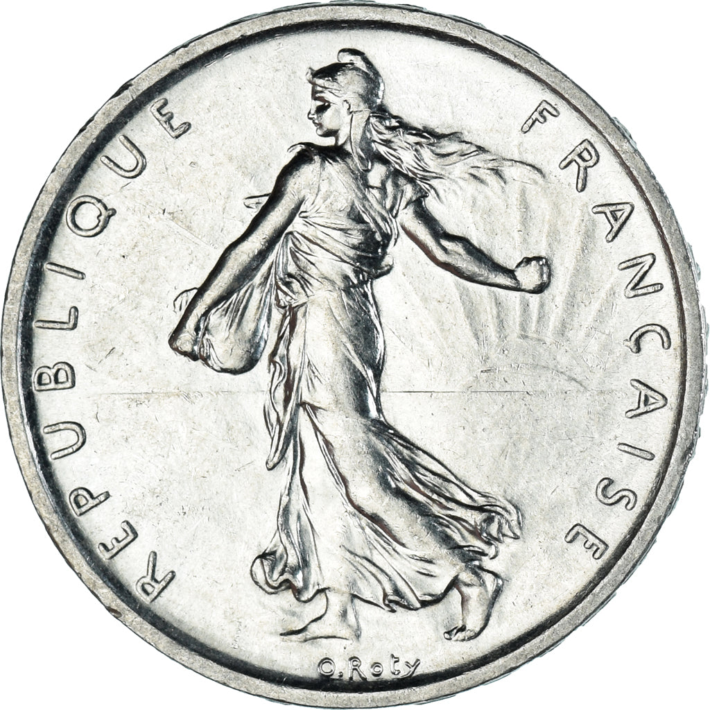Coin, France, Semeuse, 5 Francs, 1960, MS(60-62), Silver, KM:926, Gadoury:770