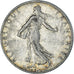 Moneda, Francia, Semeuse, 2 Francs, 1910, Paris, MBC, Plata, KM:845.1