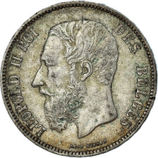 Monnaie, Belgique, Leopold II, 5 Francs, 5 Frank, 1873, TB+, Argent, KM:24