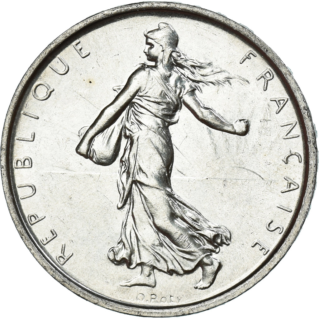 Moneta, Francia, Semeuse, 5 Francs, 1969, Paris, SPL, Argento, KM:926