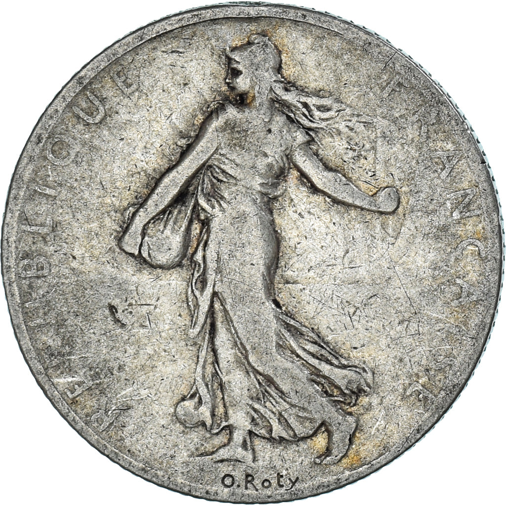 Coin, France, Semeuse, 2 Francs, 1902, Paris, VF(20-25), Silver, KM:845.1