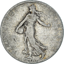 Coin, France, Semeuse, 2 Francs, 1902, Paris, VF(20-25), Silver, KM:845.1