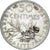 Moneta, Francia, Semeuse, 50 Centimes, 1909, Paris, BB, Argento, KM:854