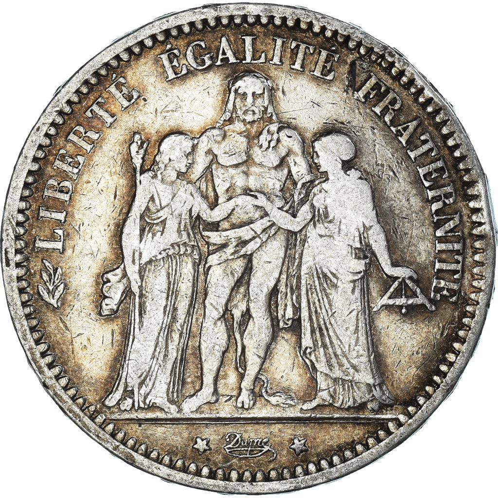 Monnaie, France, Hercule, 5 Francs, 1873, Paris, TB+, Argent, Gadoury:745a