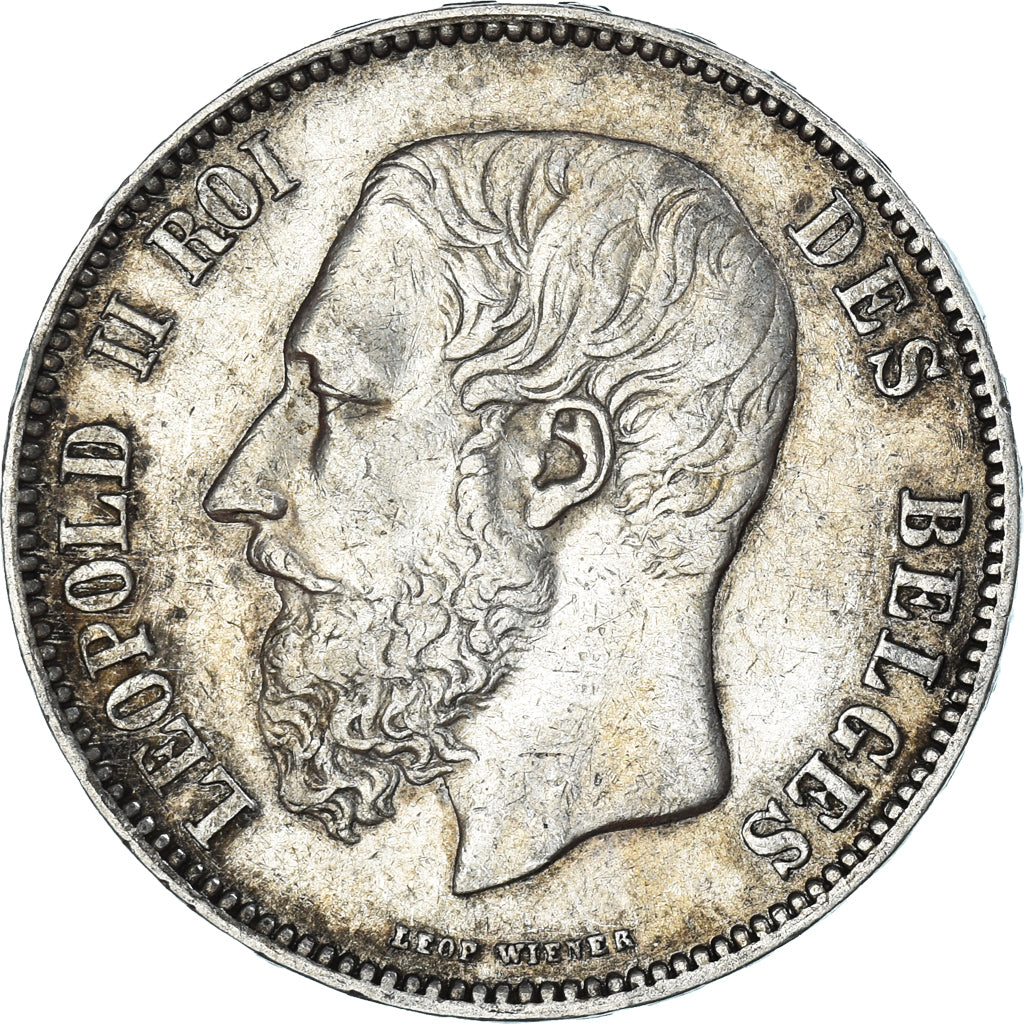 Monnaie, Belgique, Leopold II, 5 Francs, 5 Frank, 1873, TB+, Argent, KM:24