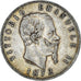 Coin, Italy, Vittorio Emanuele II, 5 Lire, 1872, Milan, VF(30-35), Silver