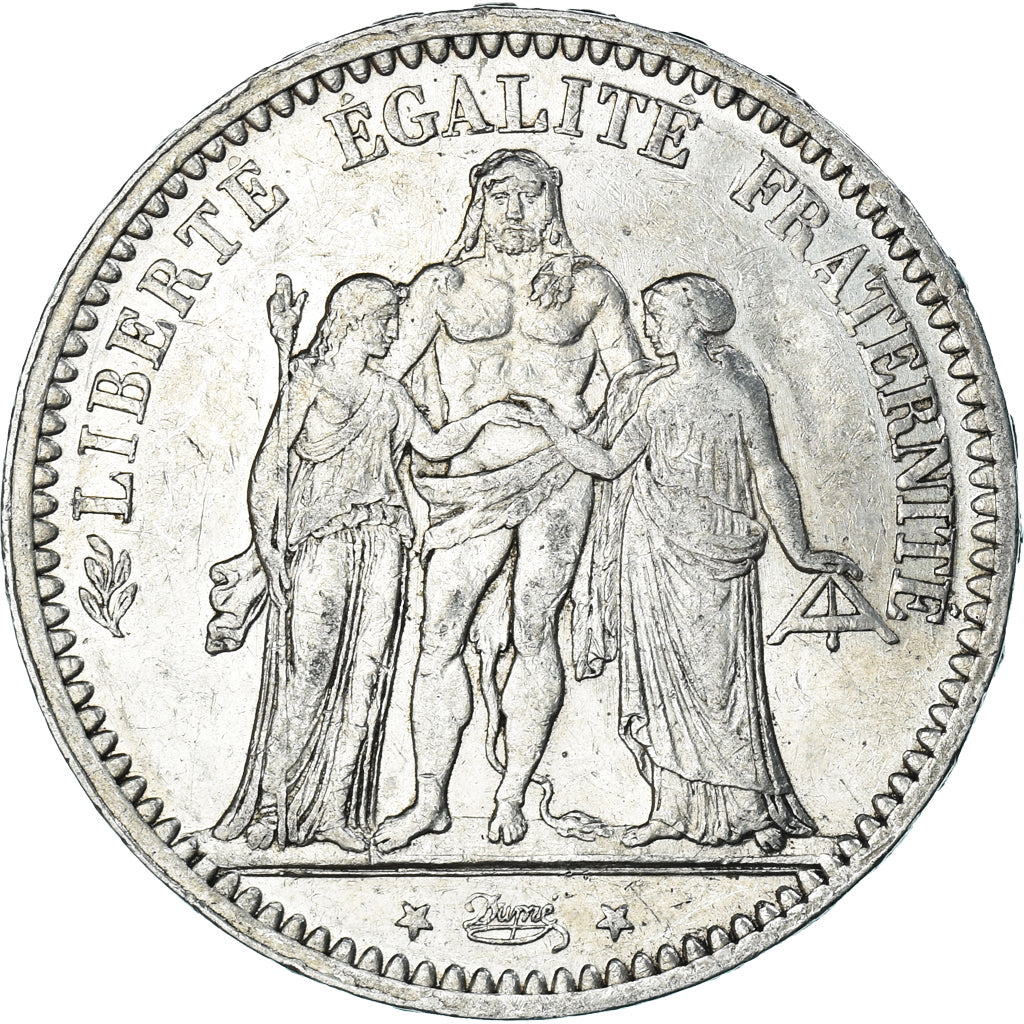 Münze, Frankreich, Hercule, 5 Francs, 1873, Paris, SS+, Silber, KM:820.1