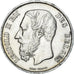 Moneda, Bélgica, Leopold II, 5 Francs, 5 Frank, 1873, MBC+, Plata, KM:24