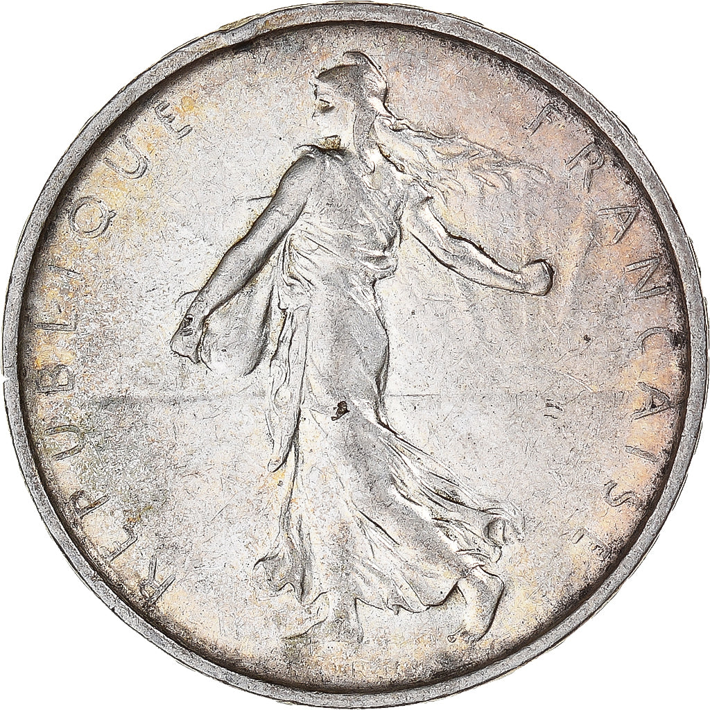 France, Semeuse, 5 Francs, 1966, Paris, AU(50-53), Silver, KM:926, Gadoury:770