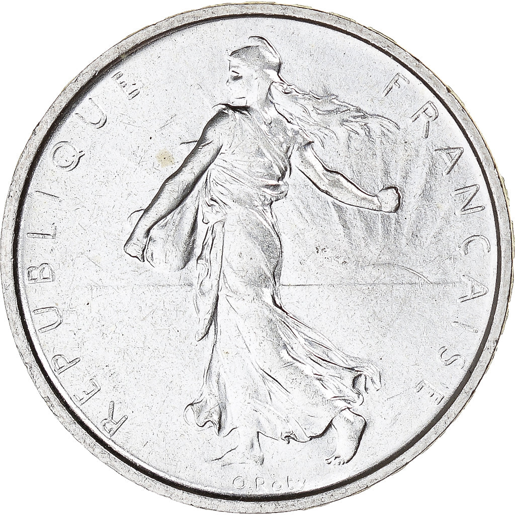 Coin, France, Semeuse, 5 Francs, 1969, Paris, MS(63), Silver, KM:926