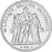 France, Hercule, 5 Francs, 1877, Paris, AU(50-53), Silver, KM:820.1