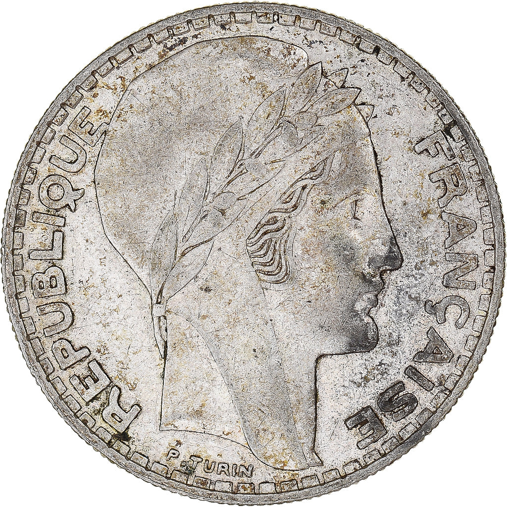 Monnaie, France, Turin, 20 Francs, 1937, Paris, TTB, Argent, Gadoury:852, KM:879