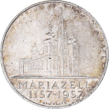 Coin, Austria, 25 Schilling, 1957, AU(50-53), Silver, KM:2883