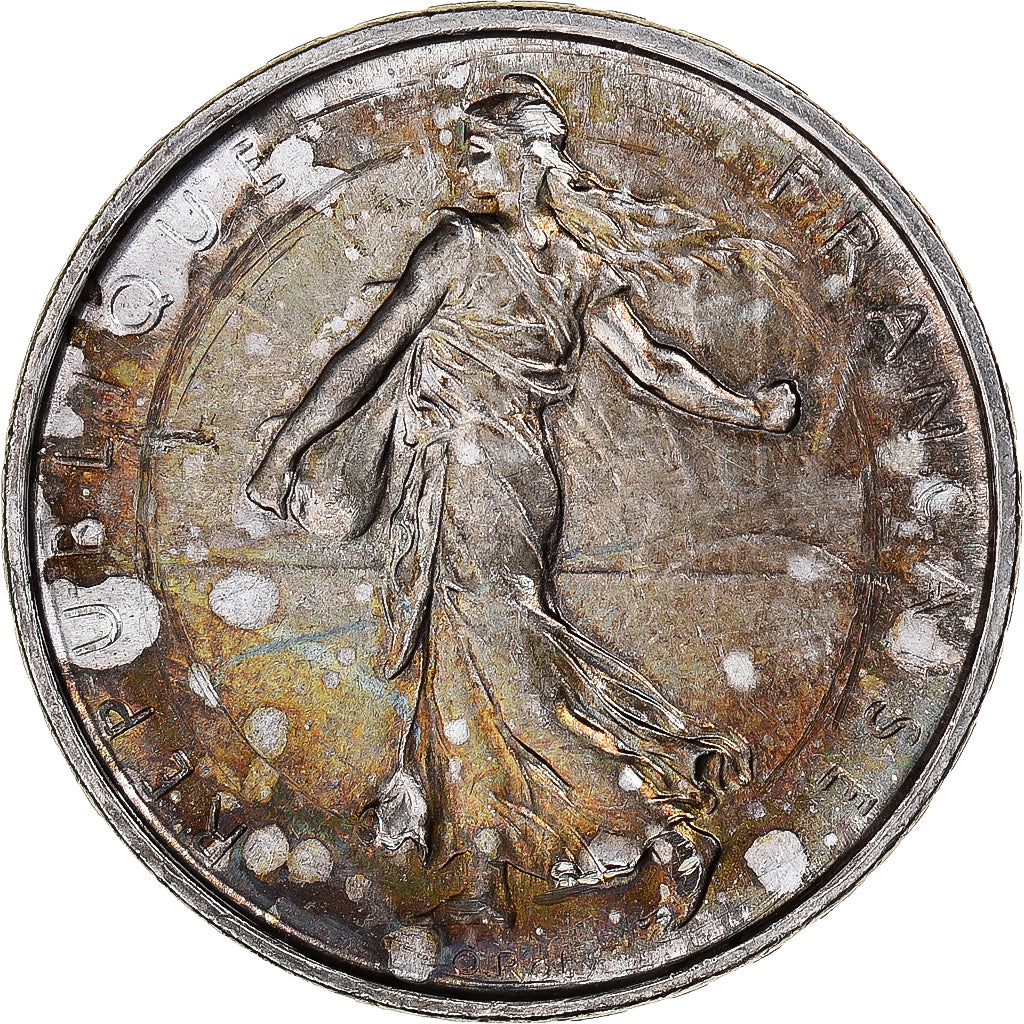 Munten, Frankrijk, Semeuse, 5 Francs, 1964, Paris, PR+, Zilver, KM:926