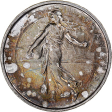 Munten, Frankrijk, Semeuse, 5 Francs, 1964, Paris, PR+, Zilver, KM:926