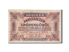 Banknote, Hungary, 100,000 (Egyszázezer) Adópengö, 1946, KM:144a, EF(40-45)