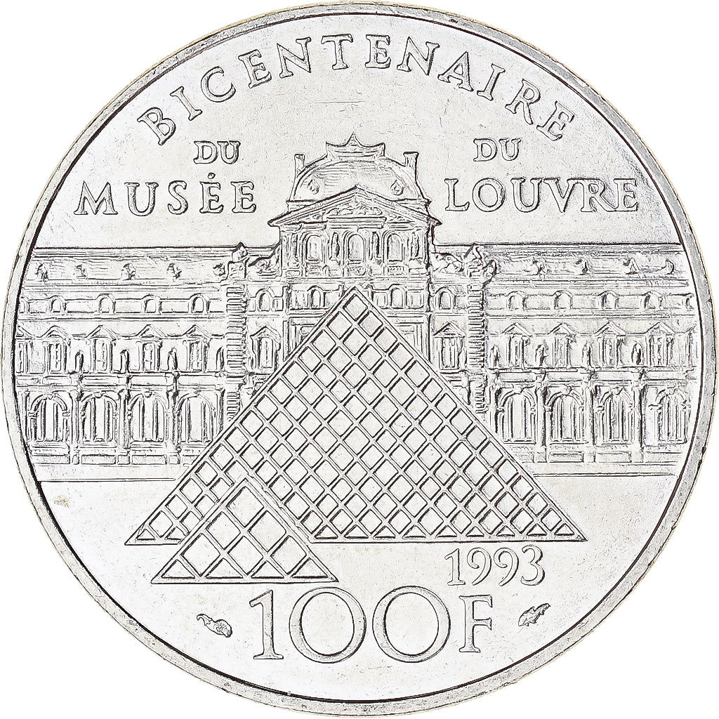Moneta, Francja, Liberté guidant le peuple, 100 Francs, 1993, Paris, MS(60-62)