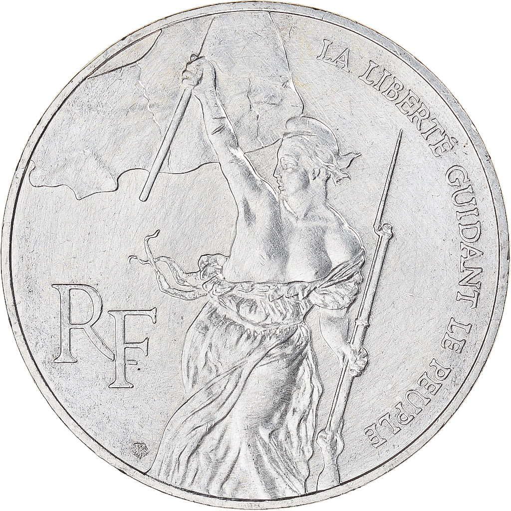 Francia, Liberté guidant le peuple, 100 Francs, 1993, SPL-, Argento, KM:1018...