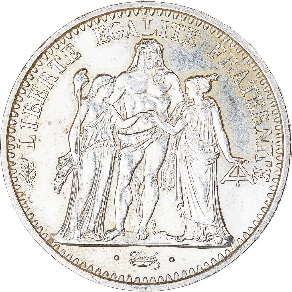 Coin, France, Hercule, 10 Francs, 1972, Paris, MS(60-62), Silver, KM:932