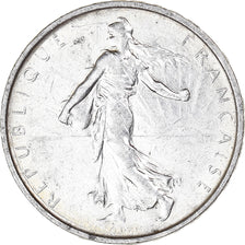 Münze, Frankreich, Semeuse, 5 Francs, 1963, Paris, VZ+, Silber, KM:926