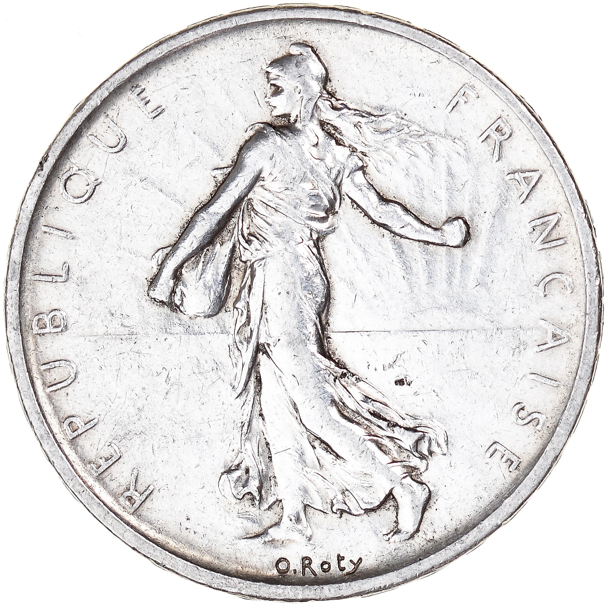 Moeda, França, Semeuse, 5 Francs, 1960, MS(60-62), Prata, KM:926, Gadoury:770