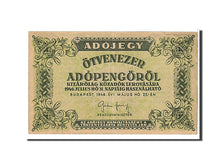 Banknote, Hungary, 50,000 (Ötvenezer) Adópengö, 1946, KM:138b, EF(40-45)