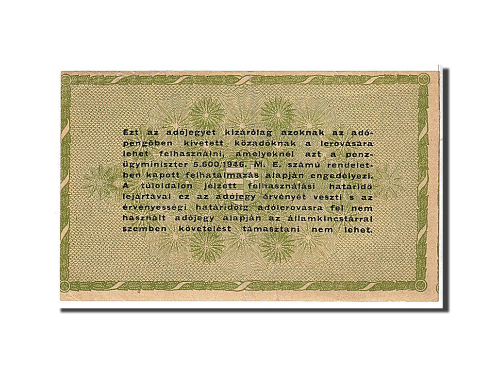 Banknote, Hungary, 50,000 (Ötvenezer) Adópengö, 1946, KM:138b, EF(40-45)