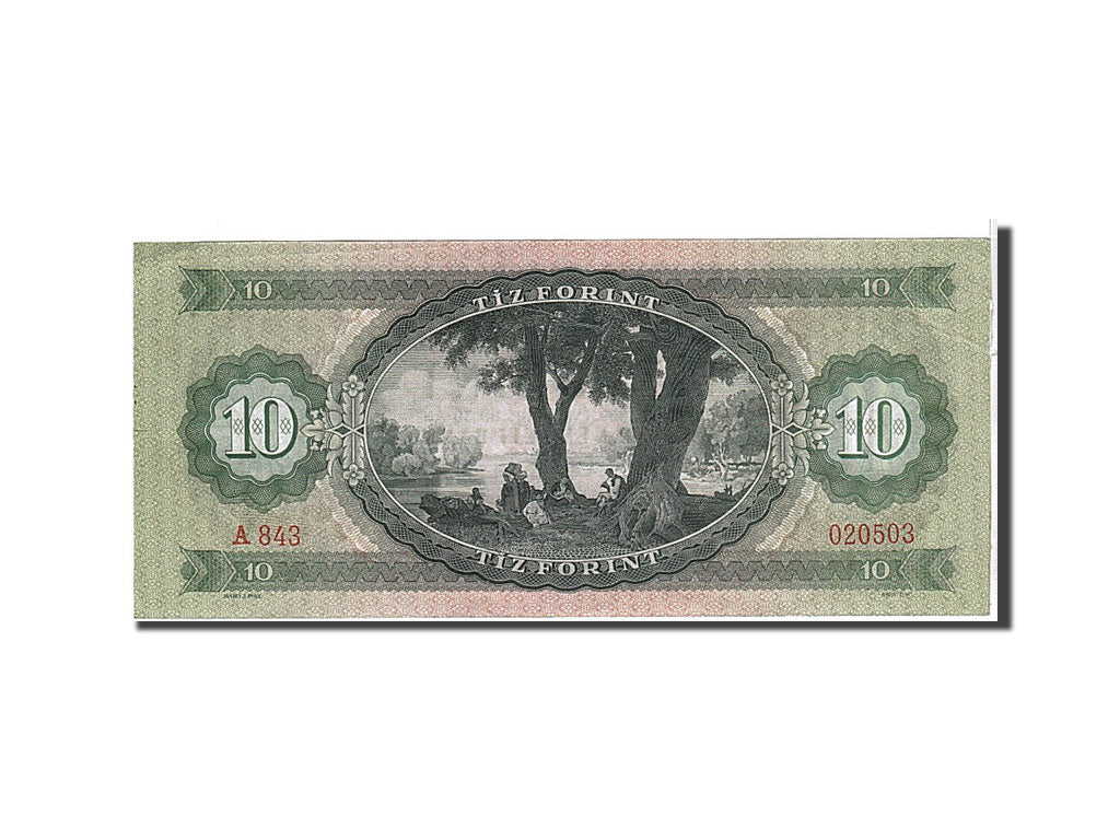Geldschein, Ungarn, 10 Forint, 1969, KM:168d, SS