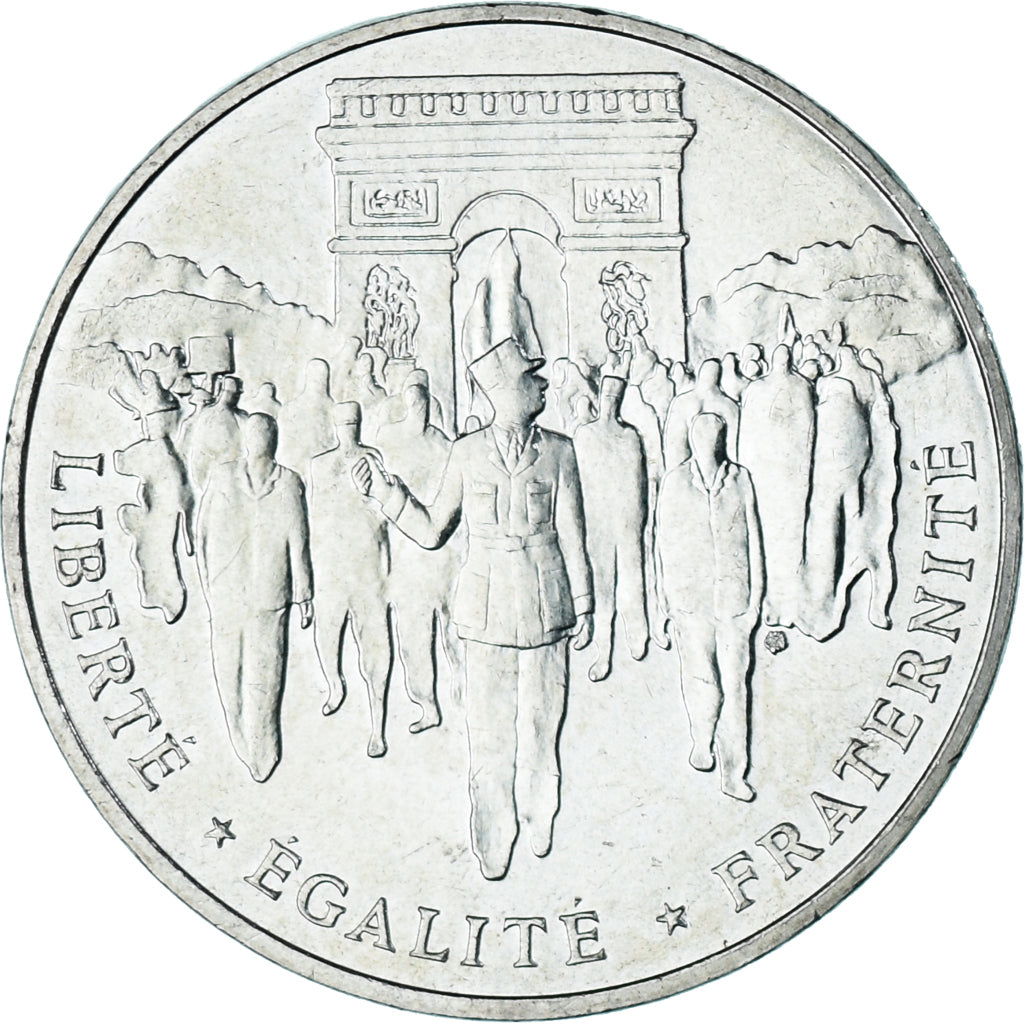 Monnaie, France, Libération de Paris, 100 Francs, 1994, SUP, Argent