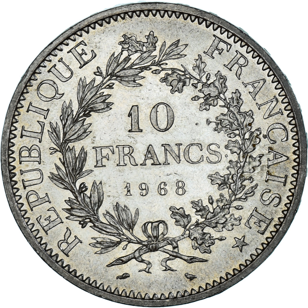 Monnaie, France, Hercule, 10 Francs, 1968, Paris, SUP, Argent, Gadoury:813