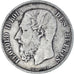 Coin, Belgium, Leopold II, 5 Francs, 5 Frank, 1870, Brussels, VF(30-35), Silver