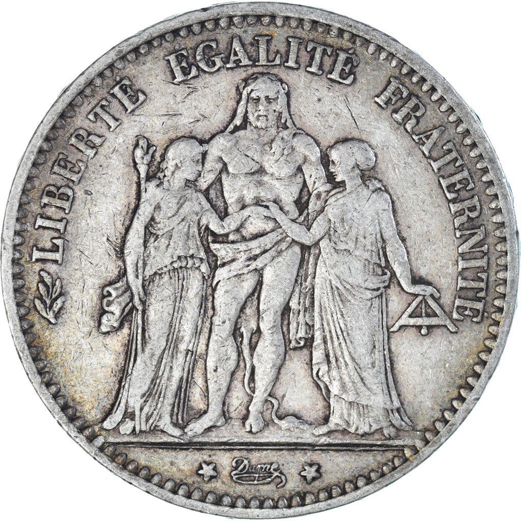 Monnaie, France, Hercule, 5 Francs, 1874, Paris, TB+, Argent, Gadoury:745a