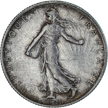 Coin, France, Semeuse, 2 Francs, 1916, Paris, EF(40-45), Silver, KM:845.1