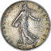 Moneta, Francja, Semeuse, 2 Francs, 1918, Paris, AU(50-53), Srebro, KM:845.1