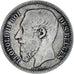 Coin, Belgium, Leopold II, 2 Francs, 2 Frank, 1867, Brussels, F(12-15), Silver
