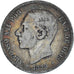 Moneta, Spagna, Alfonso XII, 2 Pesetas, 1879, Madrid, MB+, Argento, KM:678.1