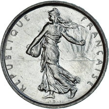 Moneda, Francia, Semeuse, 5 Francs, 1969, Paris, SC, Plata, KM:926, Gadoury:770