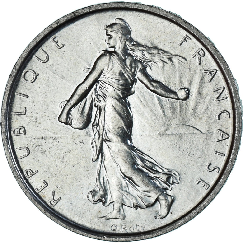 Moneta, Francia, Semeuse, 5 Francs, 1969, Paris, SPL, Argento, KM:926