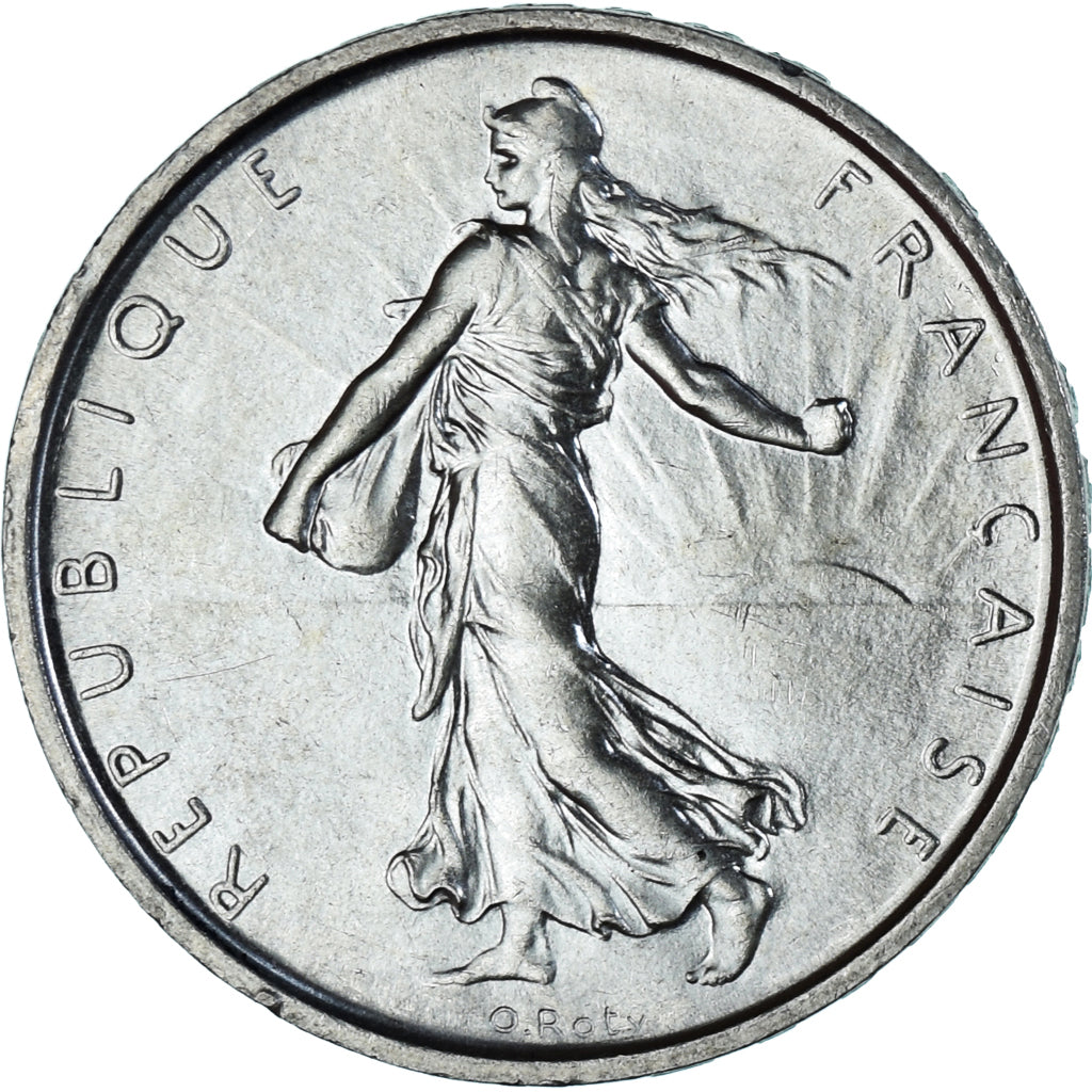 Moneda, Francia, Semeuse, 5 Francs, 1969, Paris, SC, Plata, KM:926, Gadoury:770
