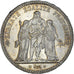 Moneta, Francja, Hercule, 5 Francs, 1873, Paris, AU(50-53), Srebro, KM:820.1
