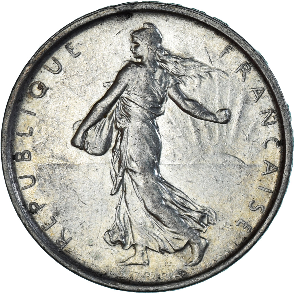 Frankreich, Semeuse, 5 Francs, 1966, Paris, SS+, Silber, KM:926, Gadoury:770