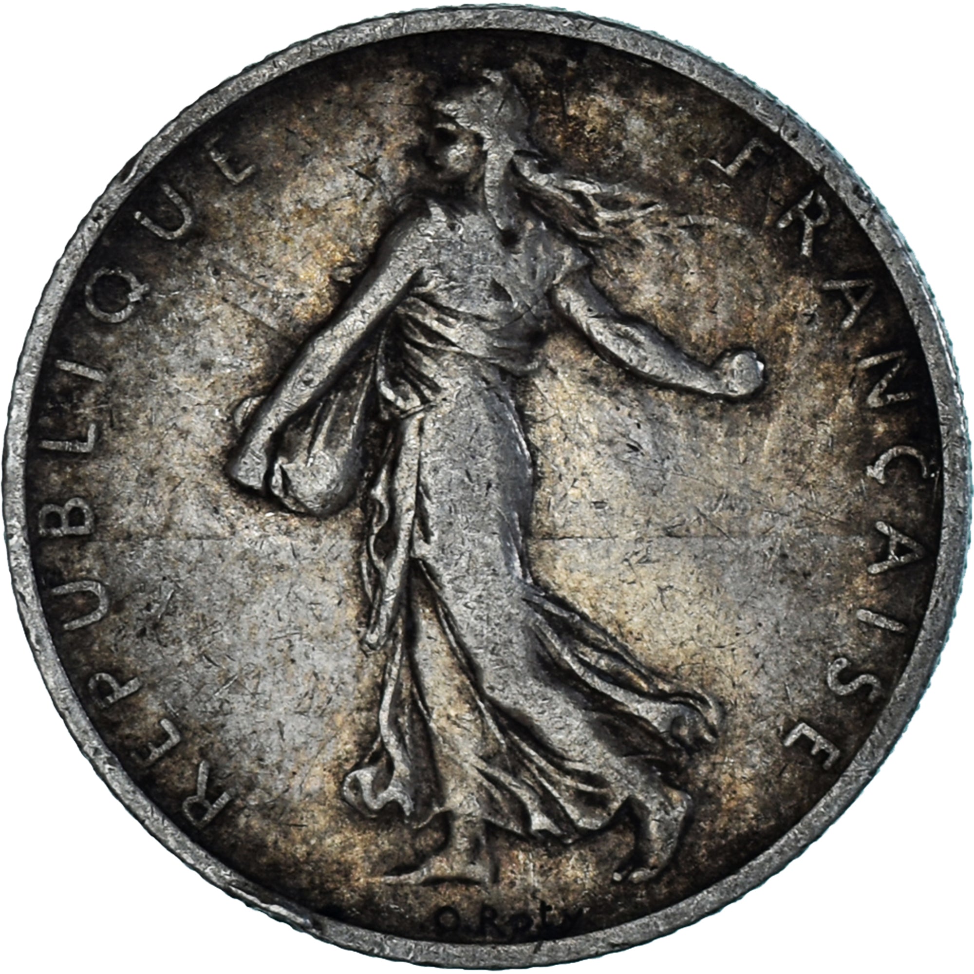 Moneta, Francia, Semeuse, 2 Francs, 1898, Paris, BB, Argento, KM:845.1