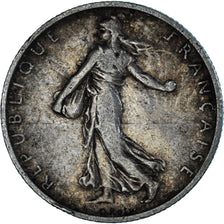 Moneta, Francia, Semeuse, 2 Francs, 1898, Paris, BB, Argento, KM:845.1